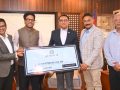 प्रधानमन्त्री दैवी प्रकोप उद्धार कोषलाई सूर्य नेपालद्वारा १५ करोड सहयोग