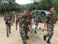 भोटेकोशी बाढीः प्रभावित क्षेत्रमा सेनाद्वारा उद्धार र राहत तीव्र