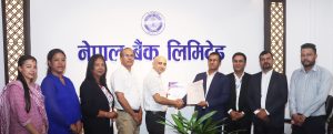 नेपाल बैंक र पिपल्स डेन्टल कलेजबीच उपचारमा छुट दिने सम्झौता