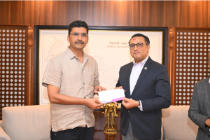फ्ल्यास फ्लड पीडितका लागि प्रधानमन्त्री दैवी प्रकोप उद्धार कोषमा एमएडब्ल्यू ग्रुपको १ करोड ११ लाख सहयोग