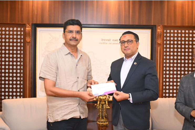 फ्ल्यास फ्लड पीडितका लागि प्रधानमन्त्री दैवी प्रकोप उद्धार कोषमा एमएडब्ल्यू ग्रुपको १ करोड ११ लाख सहयोग