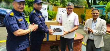विपद्मा प्रविधिको साथ : नेपाल चेम्बरले प्रहरीलाई १७ वटा सर्भिलेन्स ड्रोन दियो