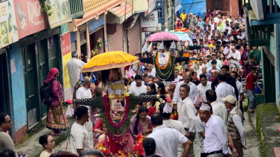 विभिन्न कार्यक्रम गरी देशभर मनाइयो गाईजात्रा