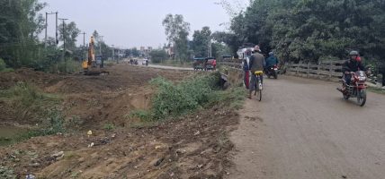 वर्षामा डुबाउने पेडारी नालामा बन्यो चारलेनको पुल