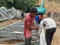 पुवाखोलामा बेलिब्रिज जडान सुरु पुवाखोलामा बेलिब्रिज जडान सुरु