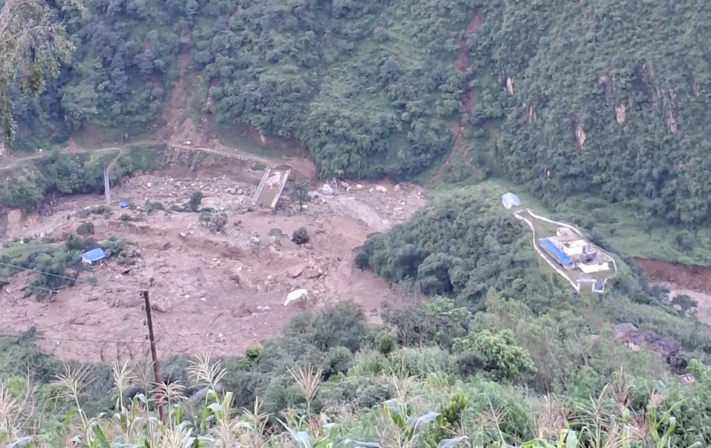 रोल्पा पहिरो अपडेटः चार जनाको सनाखत, नौ बेपत्ता
