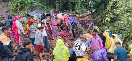बाजुरामा पहिरोले घर पुरिँदा एक जना बेपत्ता, दुई घाइते