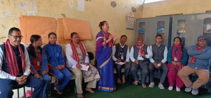 बैजनाथमा किशोरी लक्षित रक्तअल्पता जाँच
