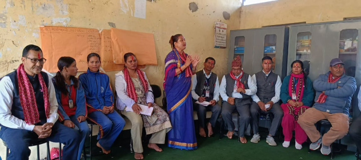 बैजनाथमा किशोरी लक्षित रक्तअल्पता जाँच