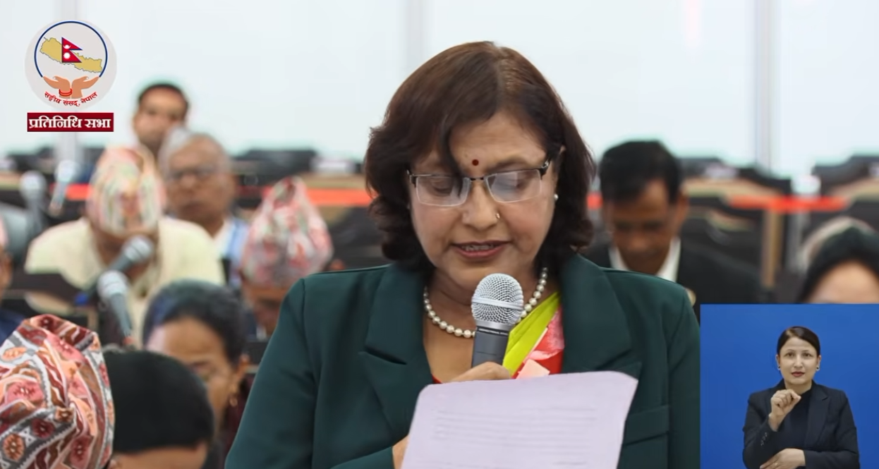 जनता अप्ठ्यारो अवस्थामा हुँदा प्रधानमन्त्री सामाजिक संजालमै सिमित हुनुभयो : बलावती शर्मा