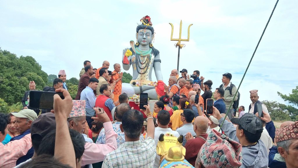 बासुकीमा नागपञ्चमी मेलाः शिवमूर्तिमा प्राणप्रतिष्ठा