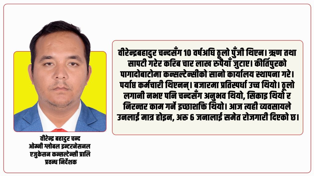 चार लाखबाट सुरु भएको यात्रा : संघर्ष, रोजगारी र जिम्मेवार नियमनको खोजी