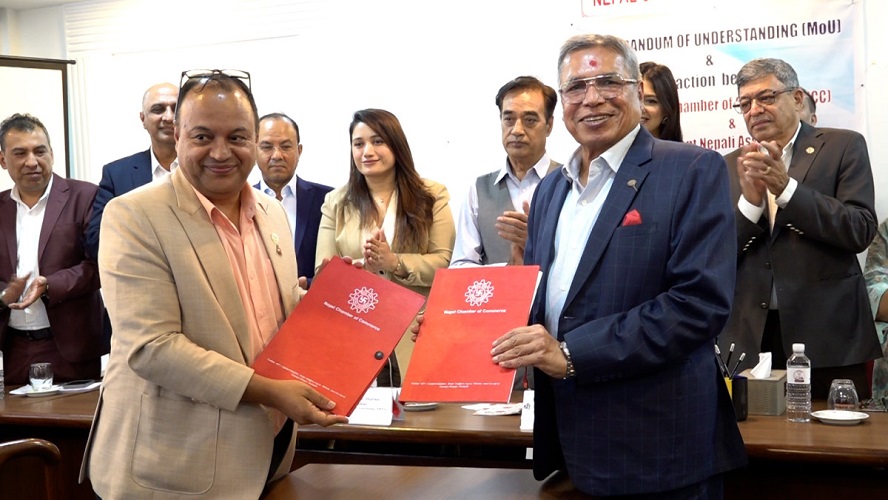 चेम्बर र एनआरएनएबीच लगानी र व्यापार प्रवर्द्धन गर्ने साझेदारी
