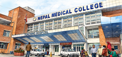 बाढीपीडित तथा घाइतेको नेपाल मेडिकल कलेजमा निःशुल्क उपचार