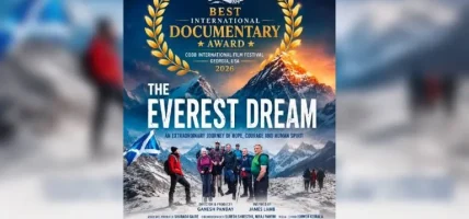 ‘द एभरेस्ट ड्रीम’ले अमेरिकामा जित्यो उत्कृष्ट डकुमेन्ट्री फिल्म अवार्ड