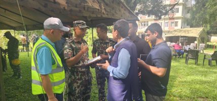 अपर त्रिशूली–३एमा हेलिकप्टर अवतरण, विद्युत् पुनस्थापनाका लागि उच्चस्तरीय टोली फिल्डमा