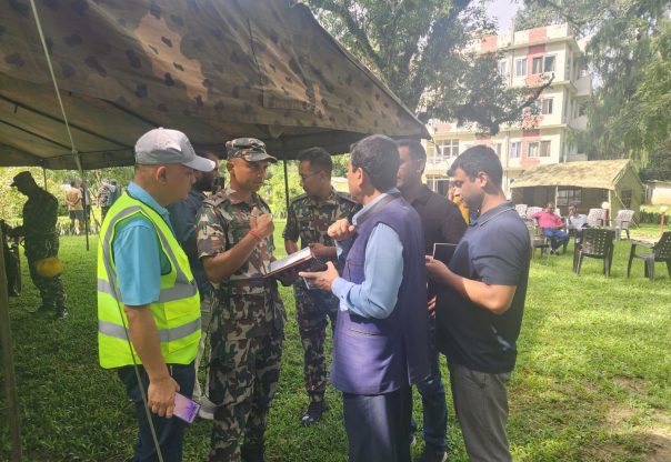 अपर त्रिशूली–३एमा हेलिकप्टर अवतरण, विद्युत्  पुनस्थापनाका लागि उच्चस्तरीय टोली फिल्डमा