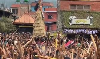 सकियो भक्तपुरको गाईजात्रा