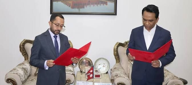 डेपुटी गर्भनर रावलद्वारा पद तथा गोपनीयताको शपथ ग्रहण