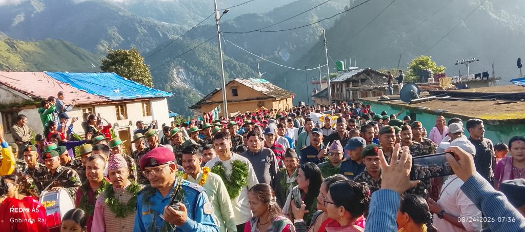 बडीमालिका पूजाको लागी बाजुराबाट सरकारी टोली प्रस्थान