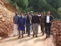 Minister Dr Timilsina visits injured people in Nuwakot   
