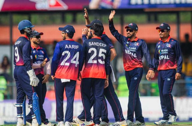 एसिसी प्रिमियर कप क्रिकेट : बहराइनमाथि नेपालको जित एसिसी प्रिमियर कप क्रिकेट : बहराइनमाथि नेपालको जित