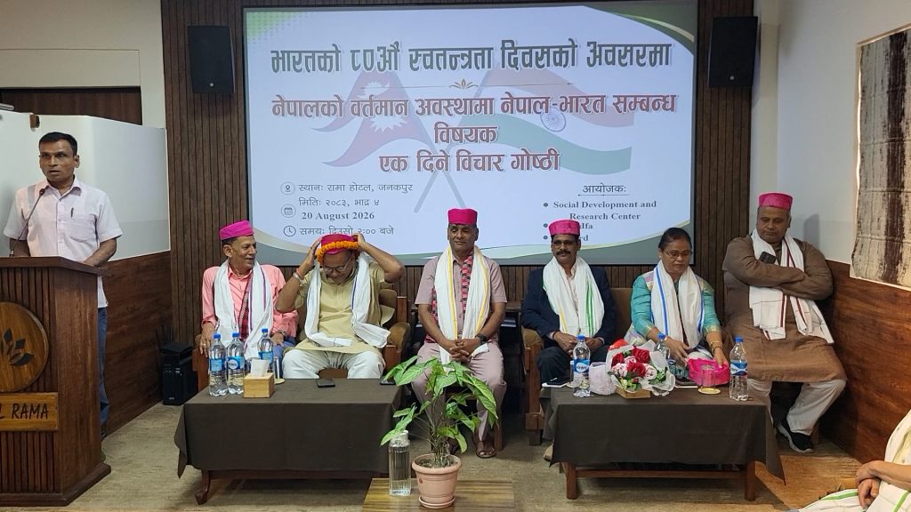 मधेश प्रदेशमा मेडिकल कलेज र आईआईटी शिक्षण संस्था स्थापना गरिदिन भारत सरकारलाई मुख्यमन्त्री यादवको आग्रह