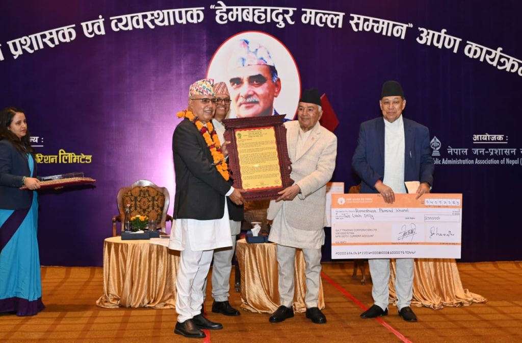 हाम्रो समाजलाई प्रविधिको भन्दा नैतिकता, आचरण र इमान्दारीताको अलिक बढ़ी खाचोँ छ : राष्ट्रपति