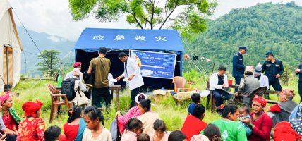 रिसाङका पहिरो प्रभावितका लागि निःशुल्क स्वास्थ्य शिविर