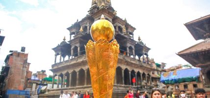 नेपाल भलिबल लिगको ट्रफी सार्वजनिक