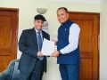 रोङ गाउँपालिकाले धितो पत्र बोर्डमा बुझायो ज्ञापन, ‘मोडल भिलेज’लाई सफल बनाउन माग