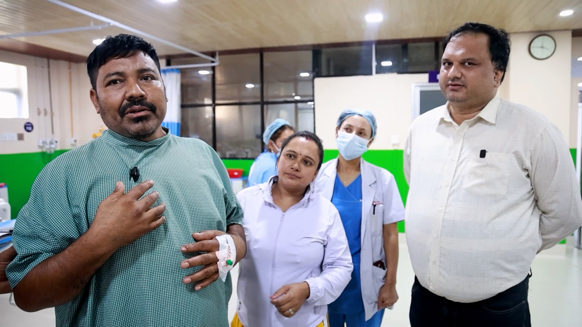 मस्तिष्कमा रगत जम्ने रोग ब्रेन एभीएमको केएमसी दुवाकोटमा बिनाचिरफार उपचार