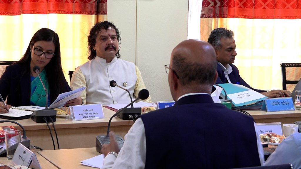 राष्ट्रिय सेवा दल विधेयकमा राष्ट्रिय हितलाई केन्द्रमा राख्न आङदेम्बेको आग्रह