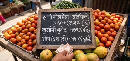 महंगो बन्यो भान्छा : तरकारीमा २ सय ५३ प्रतिशतसम्मको मूल्यवृद्धि
