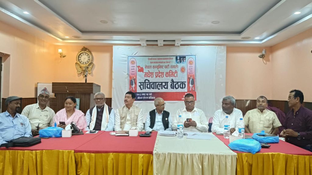 एमाले मधेस प्रदेशले बाढी प्रभावित क्षेत्रमा २०० स्वयंसेवक पठाउने 