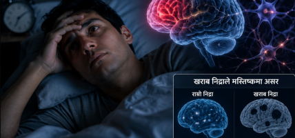 किन खराब निद्राले केही मानिसको मस्तिष्कलाई बढी असर गर्छ ?