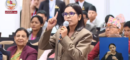 प्रश्न कालो चस्मामाथि होइन, प्रतिपक्षीको कालो नियतमाथि हो : सांसद संग्रौला