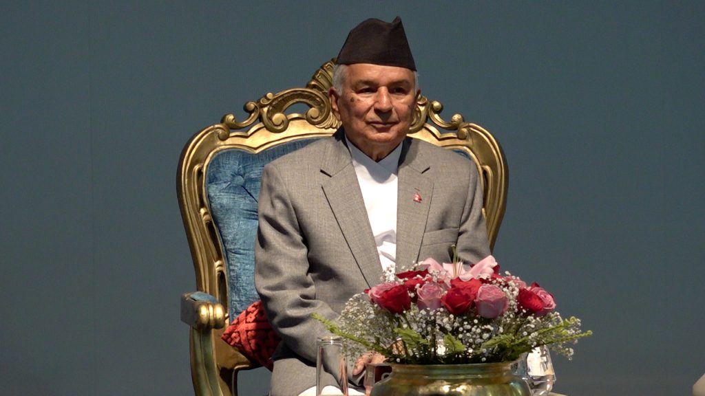 भोटेकोशी बाढीपीडितका लागि राष्ट्रपतिले एक महिनाको पारिश्रमिक दिने
