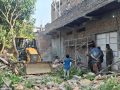 जनकपुरका पोखरीलाई अतिक्रमणमुक्त बनाउन डोजर चलाइयो