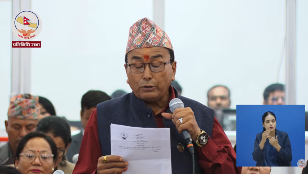 सांसद स्वाँरको कटाक्ष : प्रधानमन्त्री कुम्भकर्णको निद्रामा हुनुहुन्छ, भेट्नै सकिदैन्