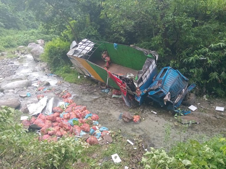 ट्रक पदुर्घटना हुँदा एक जनाको मृत्यु