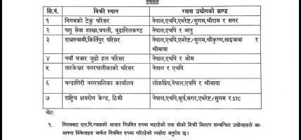 खाना पकाउने ग्यास सहज बनाउन काठमाडौंका ७ स्थानबाट बिक्री हुने