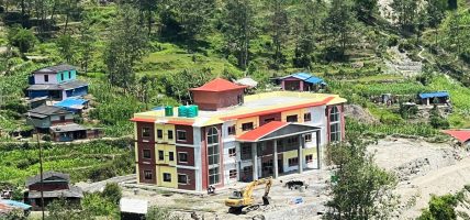 धवलागिरिको प्रशासकीय भवन निर्माण अन्तिम चरणमा