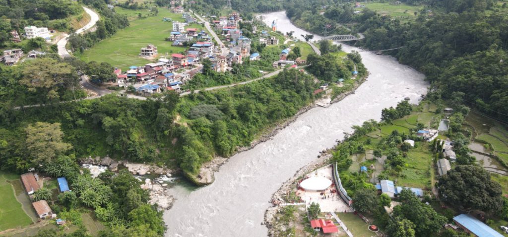 मर्स्याङ्दी नदीमा पानीको सतह बढ्यो : सतर्कता अपनाउन आग्रह
