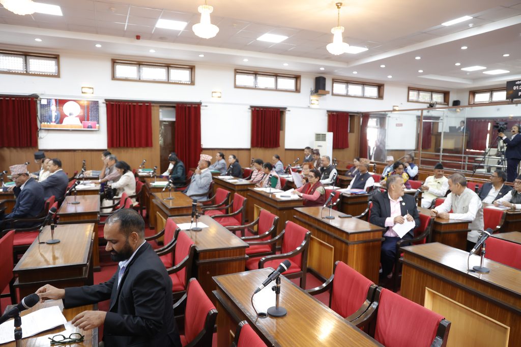 राष्ट्रियसभाः मूल्यवृद्धि नियन्त्रण गर्न माग