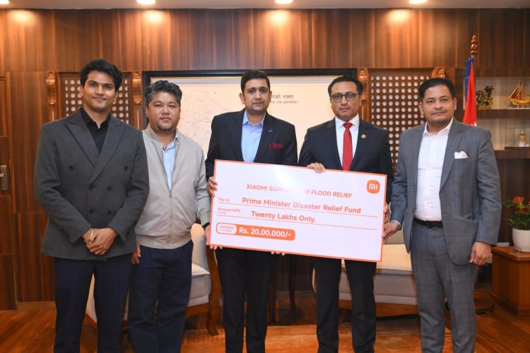 Xiaomi Nepal Provides NPR 2 Million for Flood and Landslide Relief