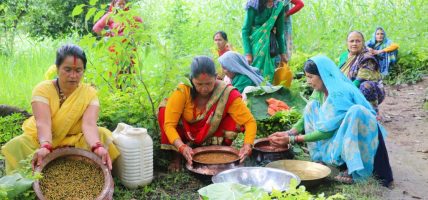 बिरुडा धोएर न्यालाको गौरापर्व मनाइँदै