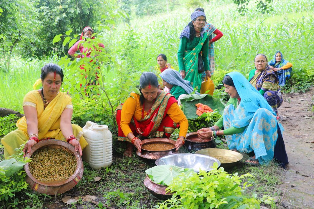 बिरुडा धोएर न्यालाको गौरापर्व मनाइँदै
