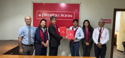 न्यान्सी अटोमोबाइल्स र प्रभु बैंकबिच मारुती सुजुकी गाडी खरिदमा विशेष छुटसम्बन्धी सम्झौता