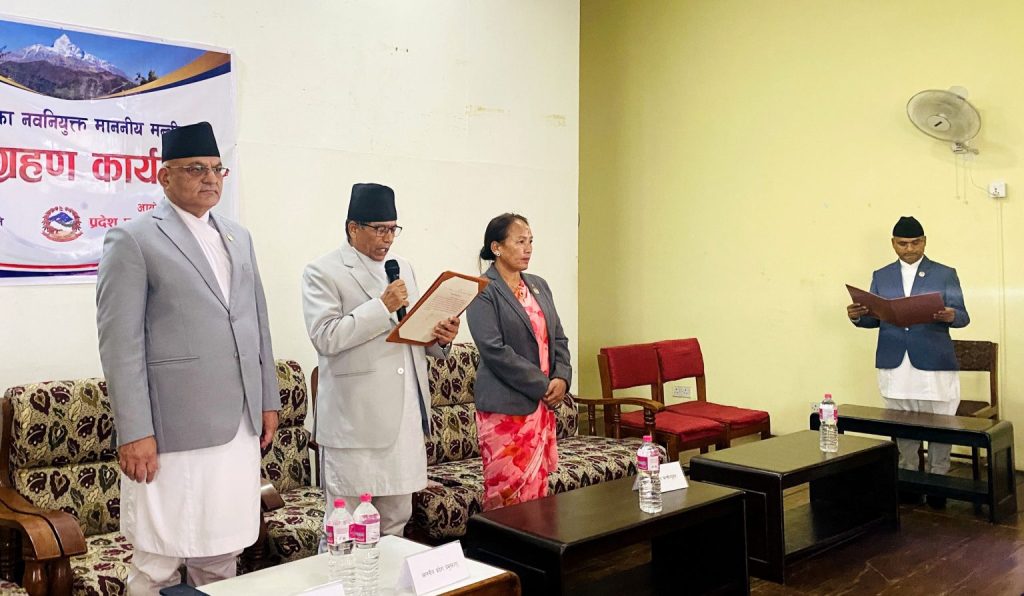 गण्डकी प्रदेशको ऊर्जामन्त्रीमा देवकोटा नियुक्त